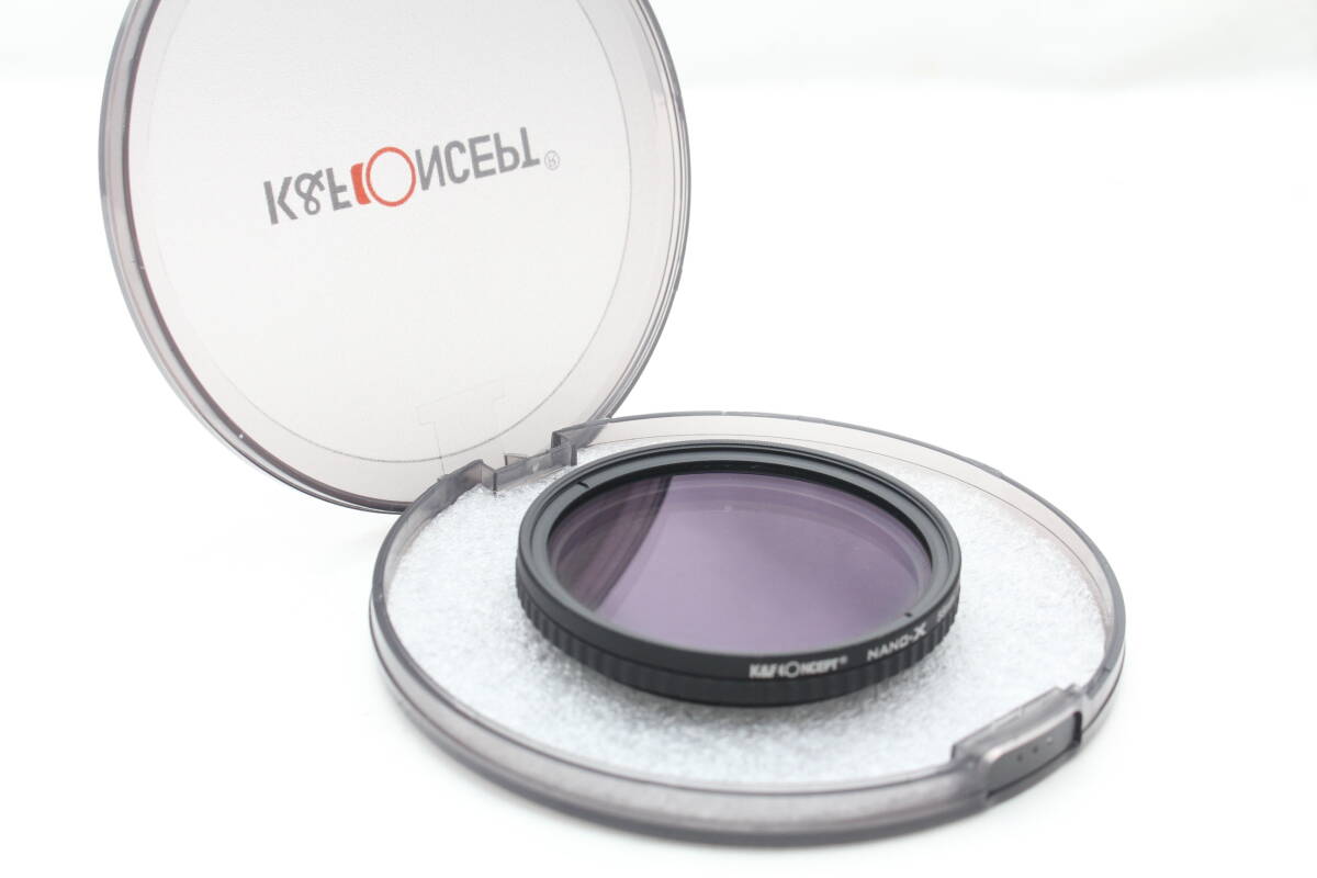 ★ K&F CONCEPT NANO-X 55mm Variable ND32 減光可変NDフィルター ケーアンドエフ コンセプト