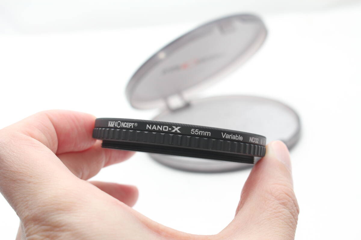 ★ K&F CONCEPT NANO-X 55mm Variable ND32 減光可変NDフィルター ケーアンドエフ コンセプト