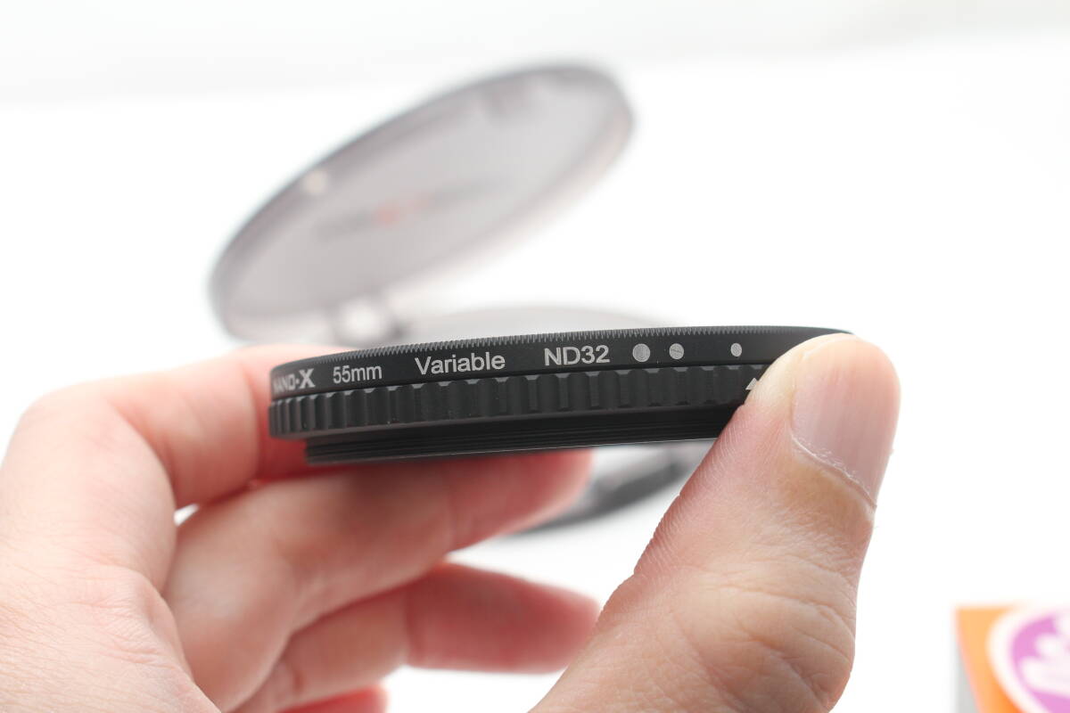 ★ K&F CONCEPT NANO-X 55mm Variable ND32 減光可変NDフィルター ケーアンドエフ コンセプト