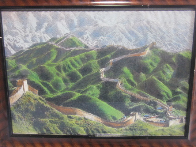 中国 刺繍絵 万里の長城 額装 中国画 杭州刺繍 コレクション 中国 刺繍絵 万里の長城 額装 中国画 杭州刺繍 コレクション