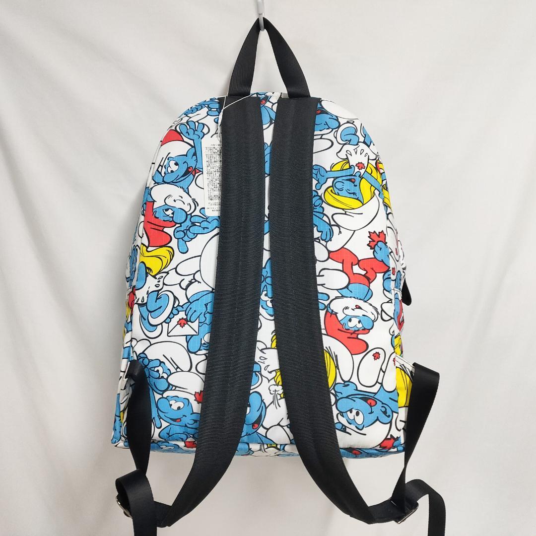 新品 未使用 DSQUARED2 スマーフコラボ 総柄バックパック 新品 未使用 DSQUARED2 スマーフコラボ 総柄バックパック