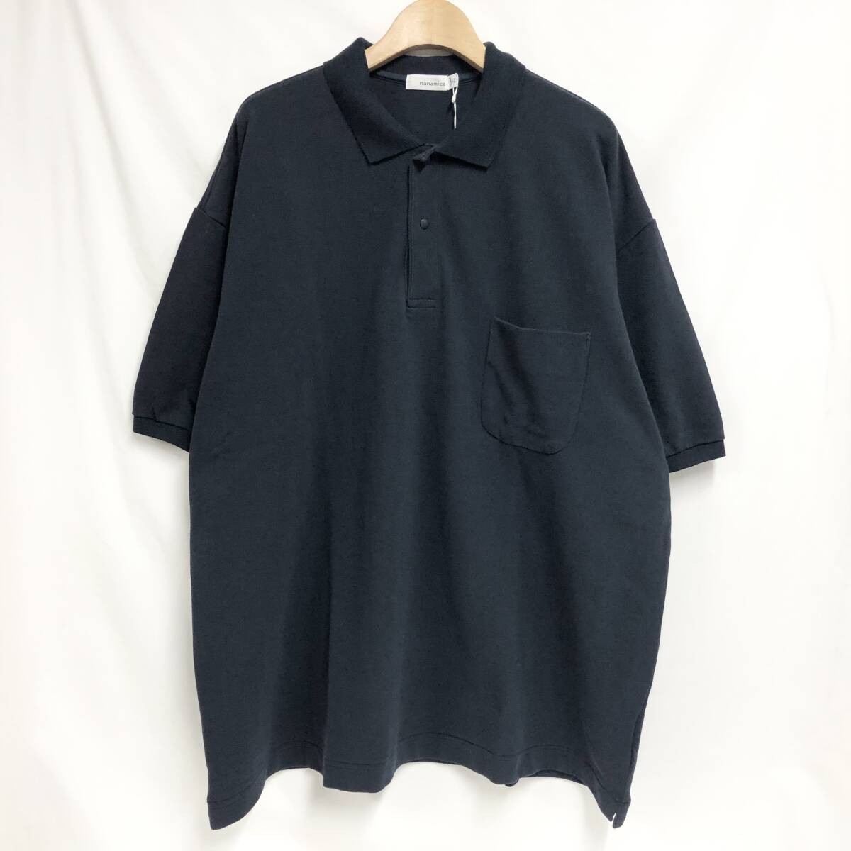 新品未使用品 nanamica(ナナミカ) ポロシャツ L ネイビー 新品未使用品 nanamica(ナナミカ) ポロシャツ L ネイビー