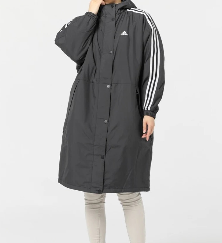 数量は多 sale 定価18700円 新品 レディース ベンチコート adidas コート