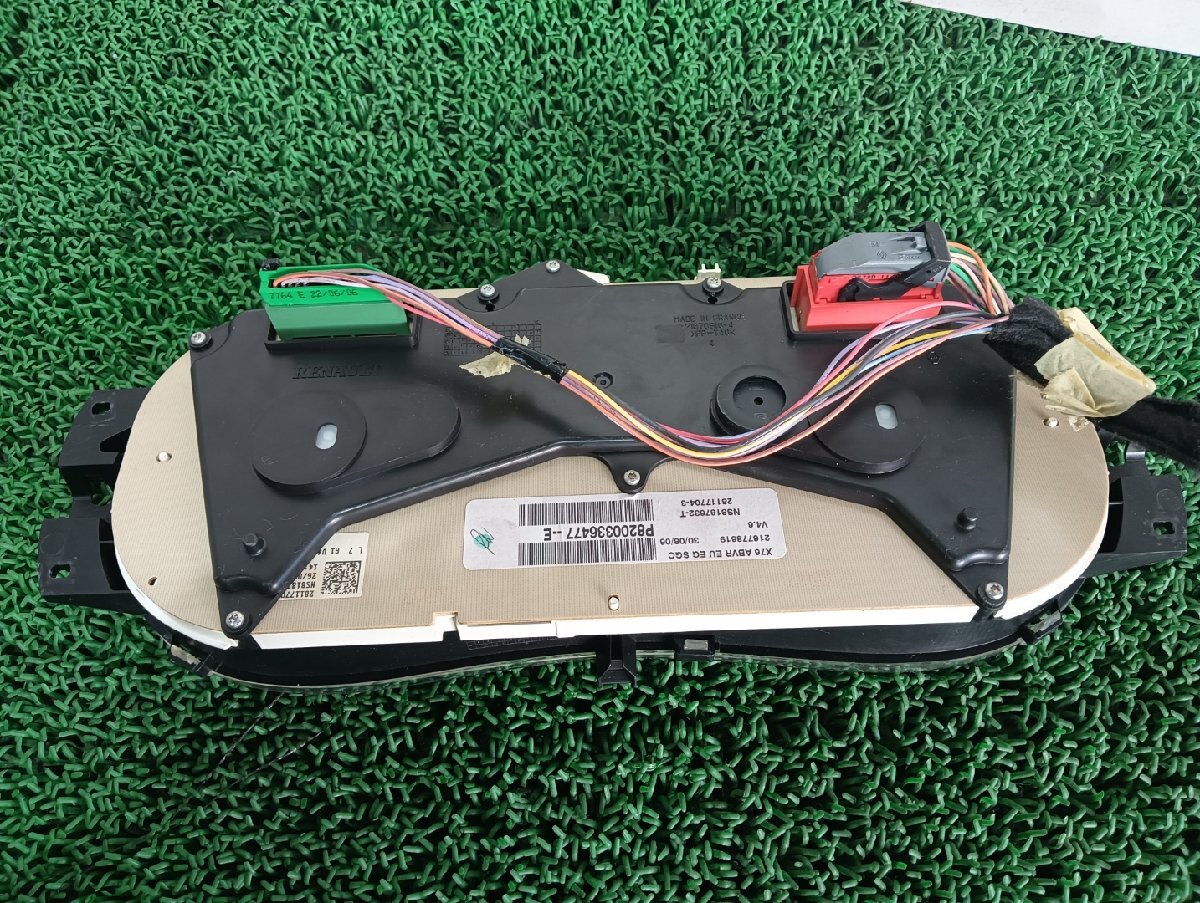 ルノー スピードメーター カングー KCK4M, #hyj NSP204634