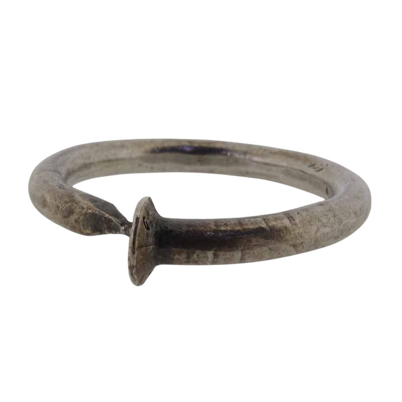 GUIDI SPIRAL RING 1 SILVER 釘 ネイル リング シルバー サイズ ユニセックス13号