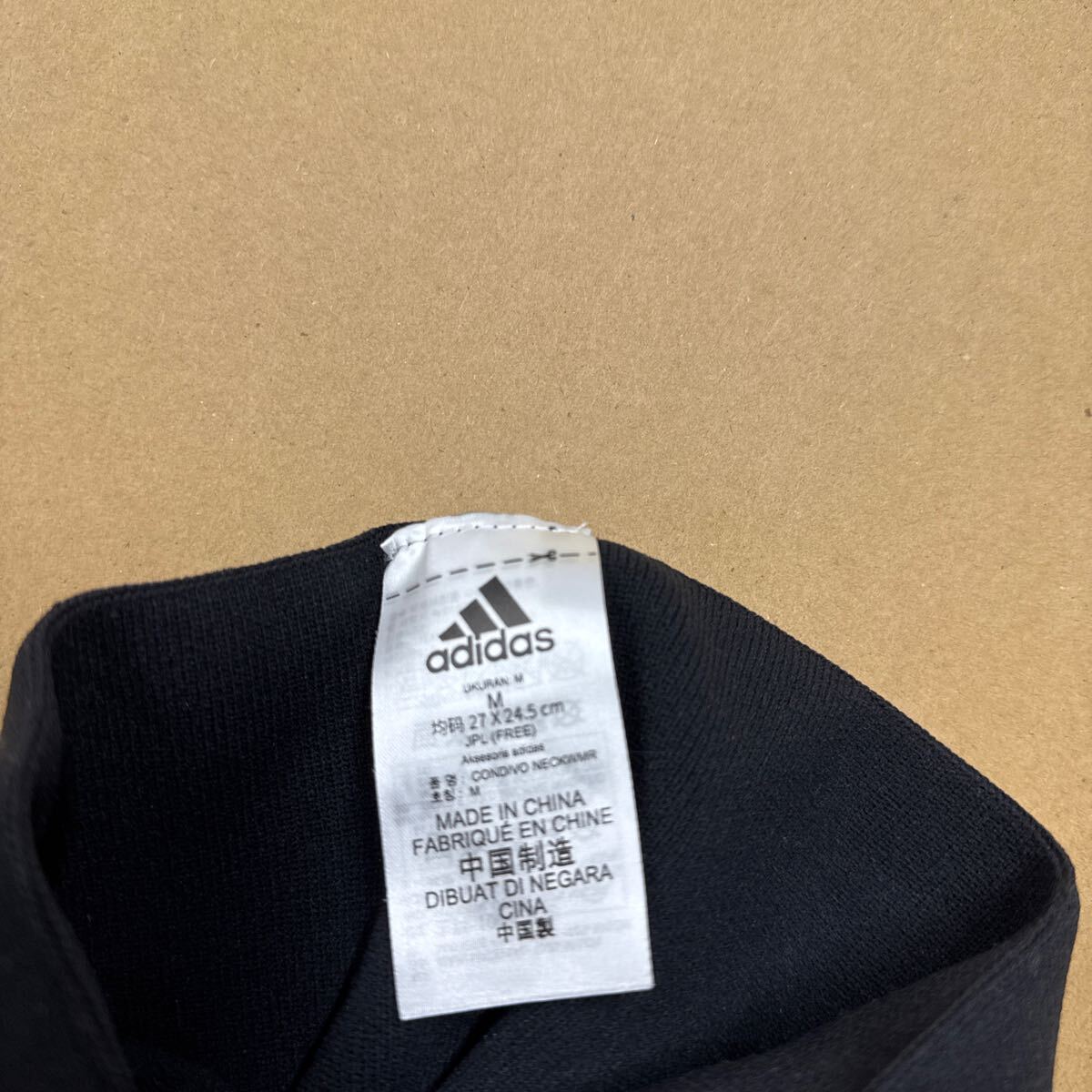 adidas アディダス CONDIVO ネックウォーマー ブラック 黒 GH7248 2E5001 _画像5