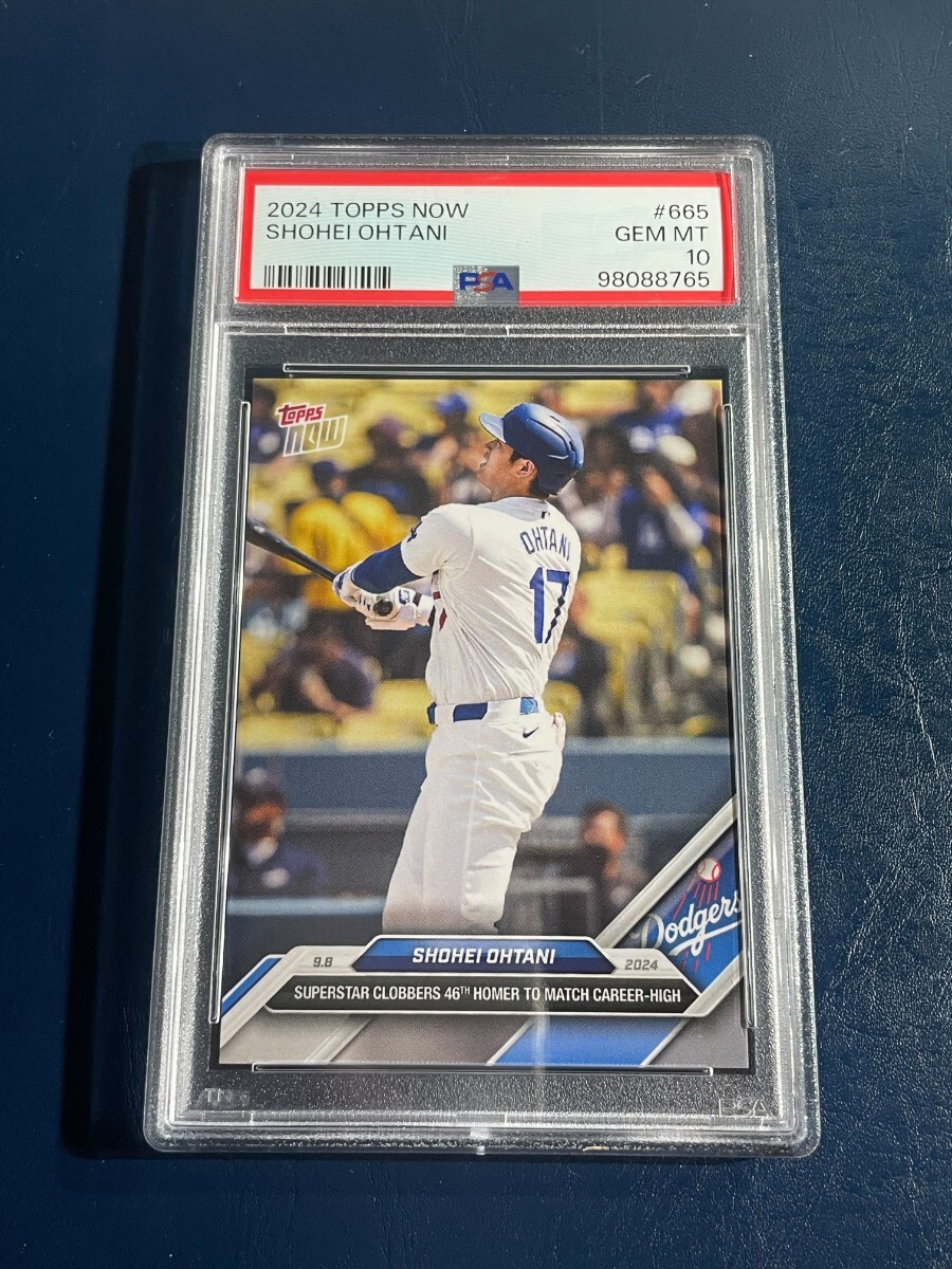 PSA10 大谷翔平 Topps now ドジャース 46号 ②