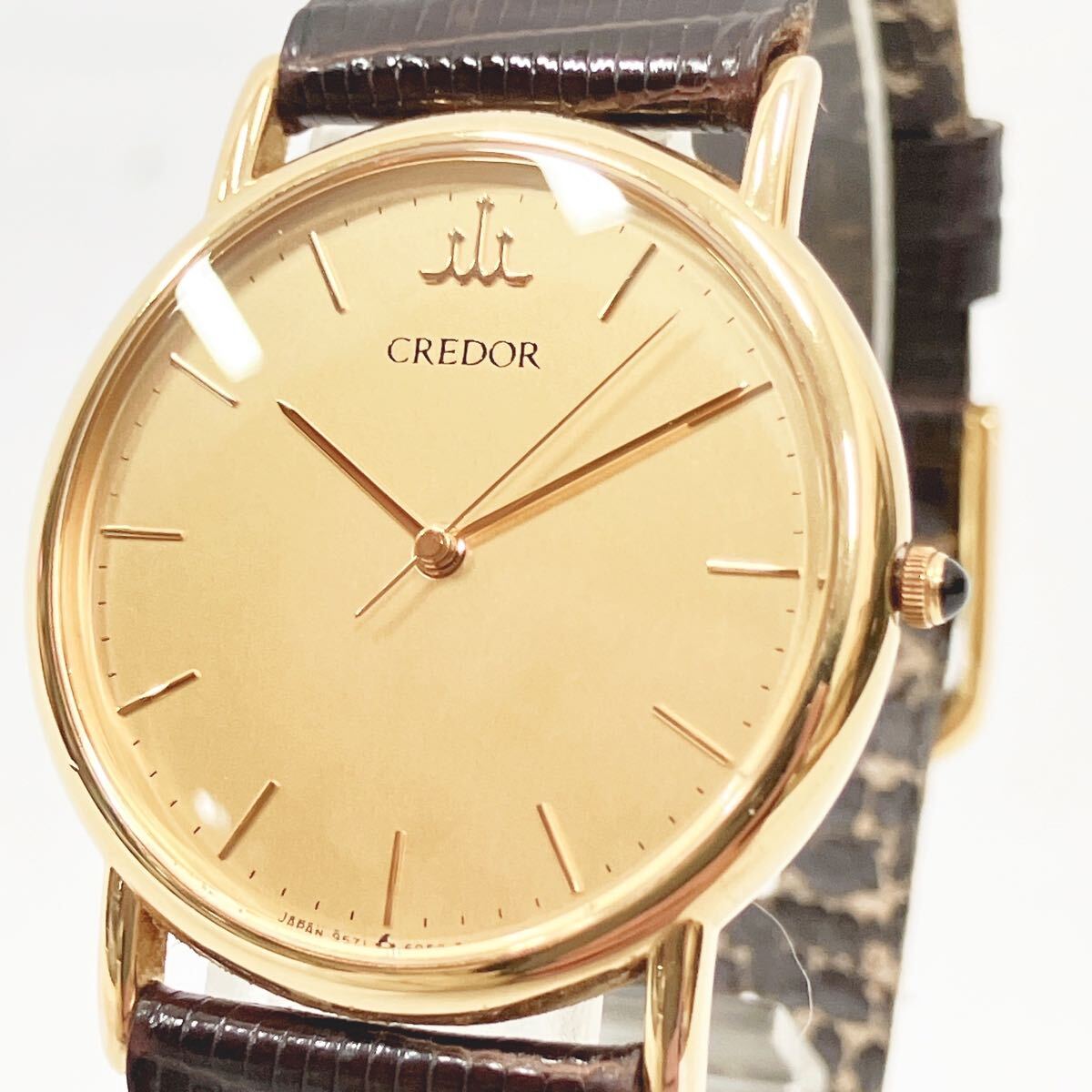 CREDOR (クレドール) メンズ腕時計  14KT  9571-6060 セイコー クレドール 9571-6060 メンズ 腕時計 14KT – キングラム
