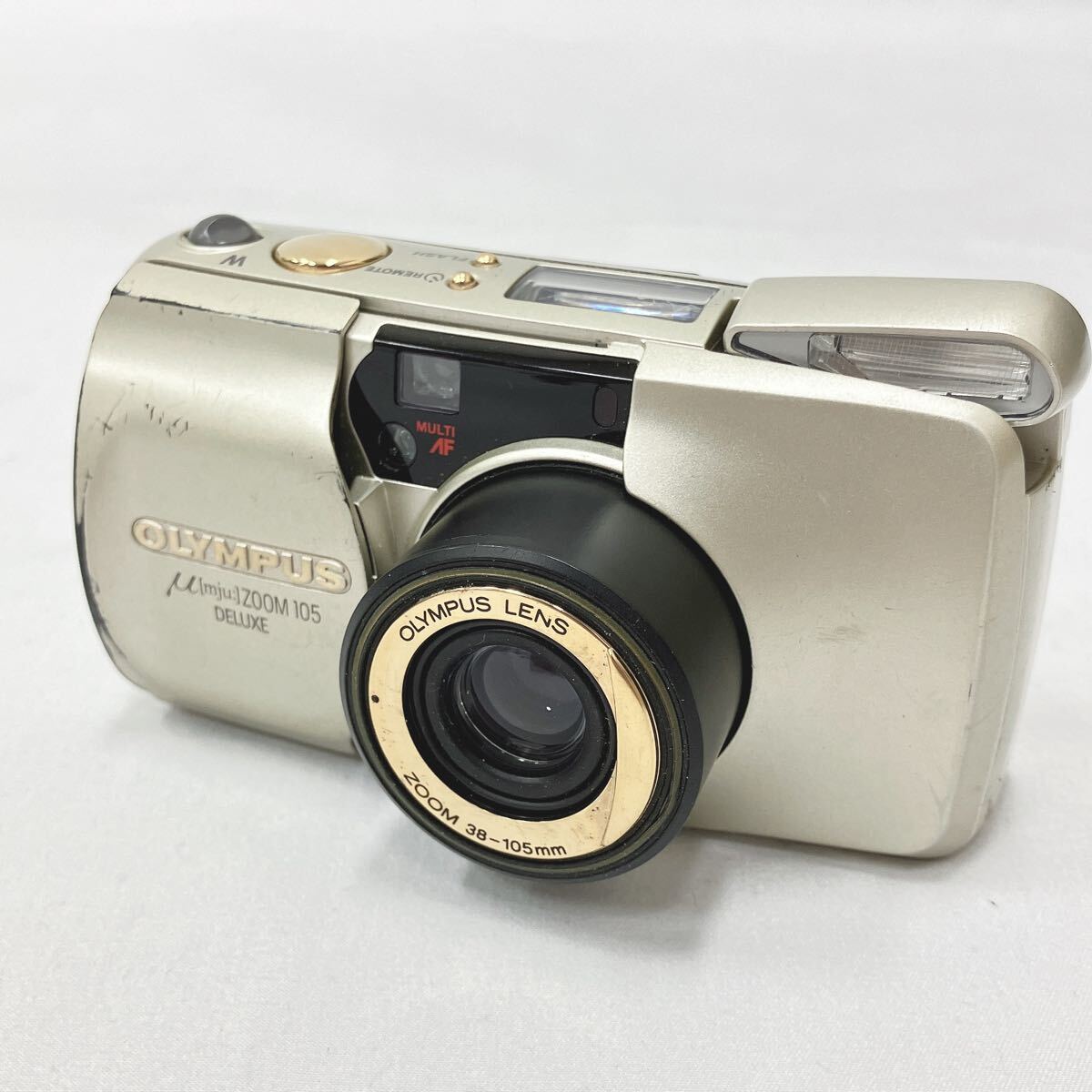 オリンパス μ mju ZOOM 105 DELUXE 38-105mm シャッターOK OLYMPUS オリンパス μ[mju:] ZOOM 105 DELUXE 38