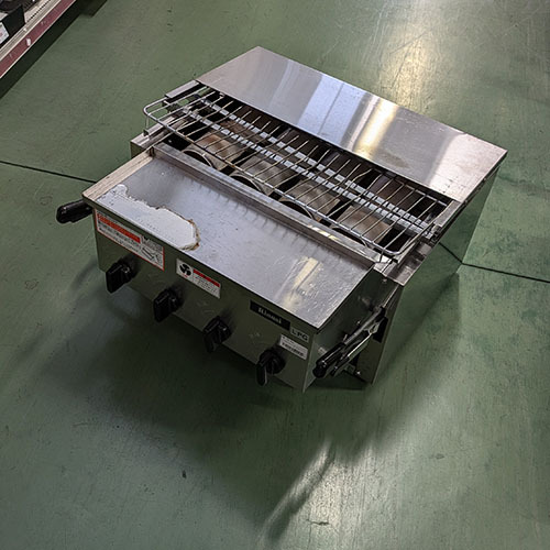 下火式焼物器 荒磯 リンナイ(Rinnai) RGA-404C プロパンガス 業務用 中古/送料別途見積