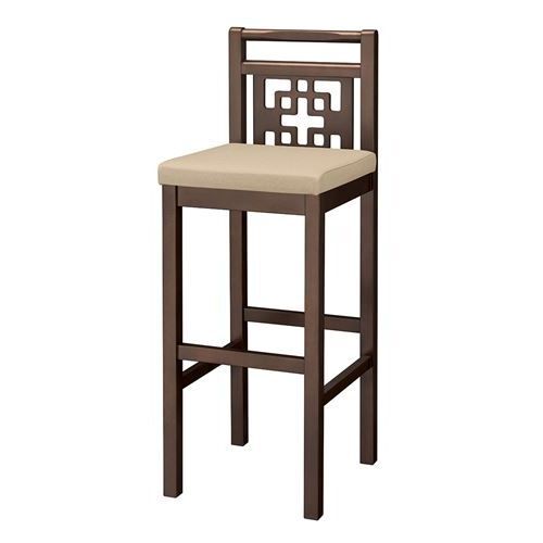 業務用椅子 marukatsu(丸勝) 青島D(ダークブラウン)スタンド椅子/業務用/新品/送料無料