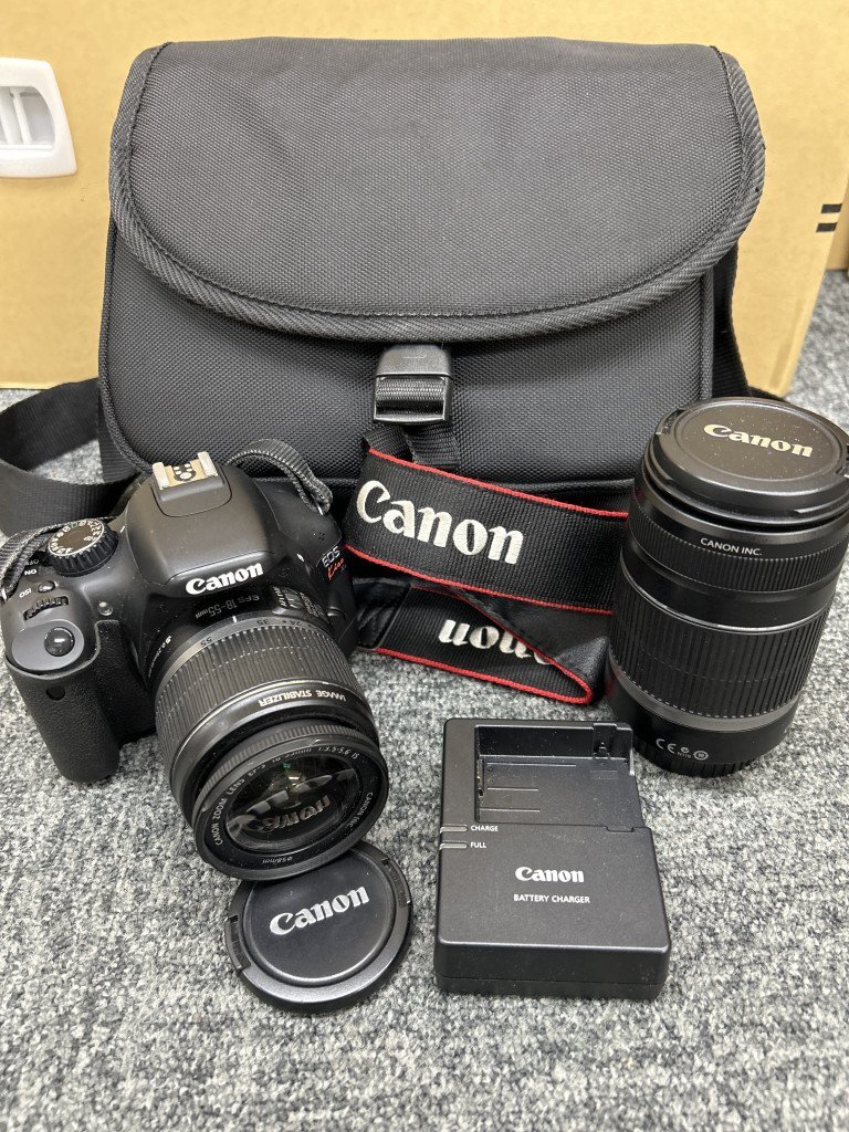 【150862】カメラ Canon キヤノン デジタル一眼レフ EOS Kiss X4 レンズ ダブルズームキット