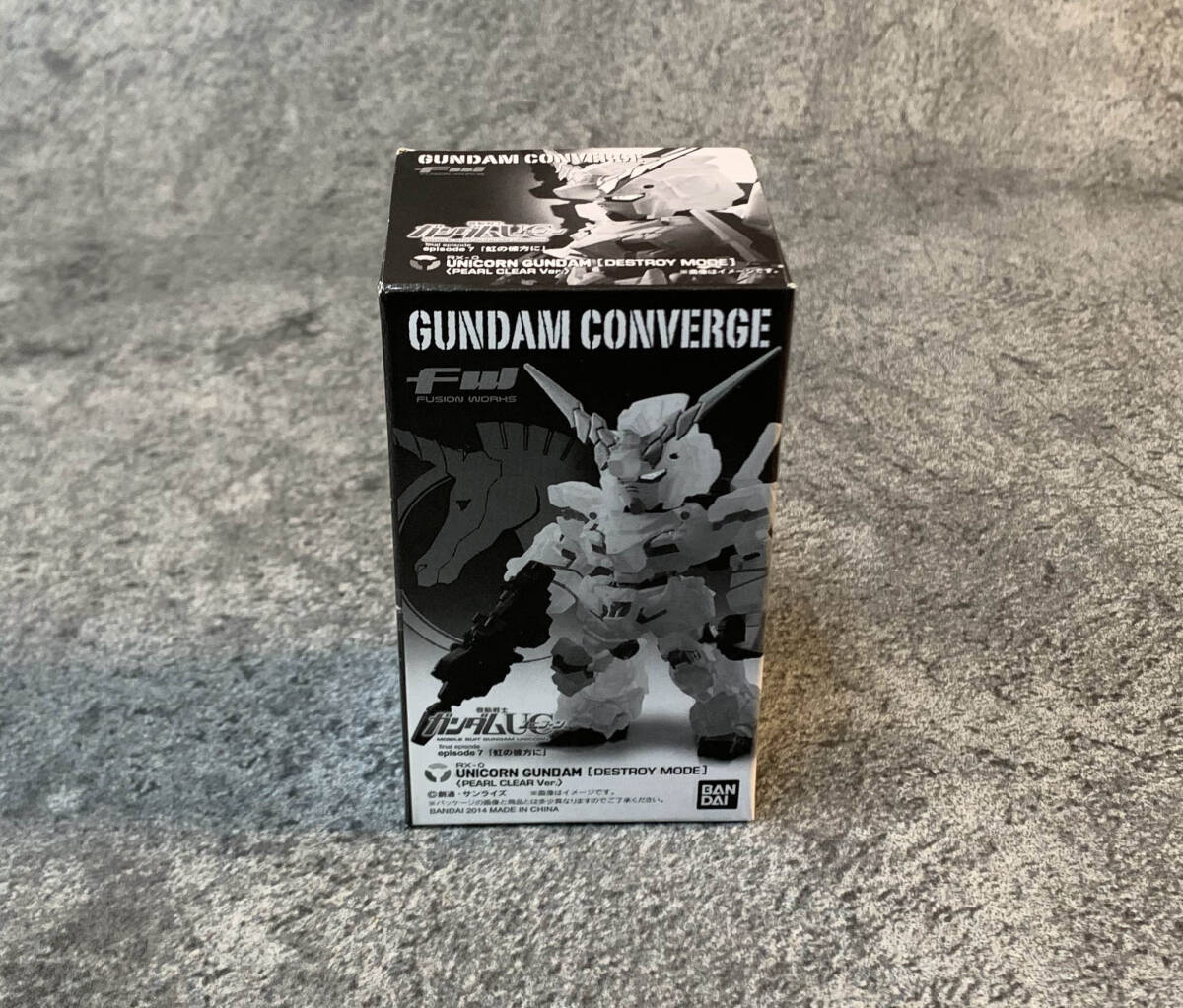 【新品・未開封品】GANDAM CONVERGE ガンダム コンバージ ユニコーンガンダム 劇場限定 パールクリアver 