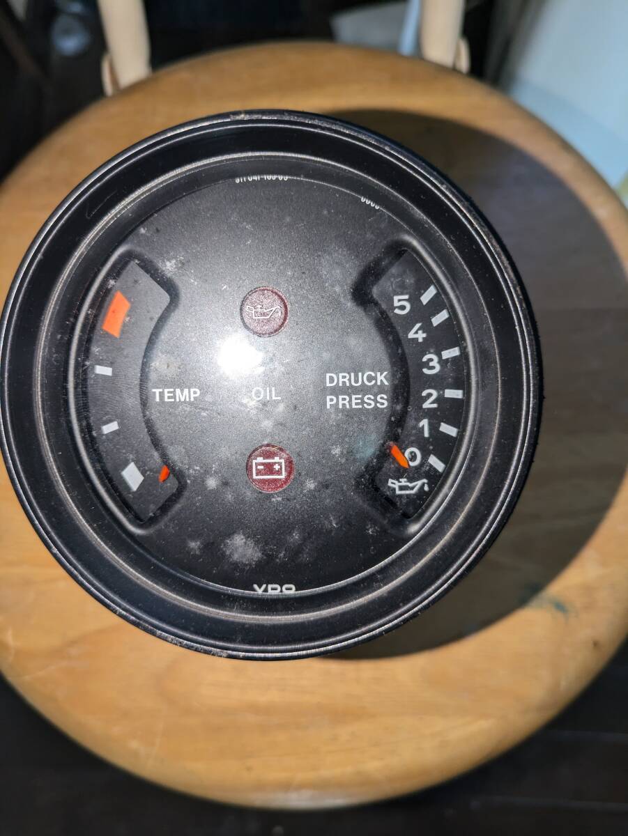 希少ポルシェ930SC用油溫、油圧メーター　911sc 930カレラ