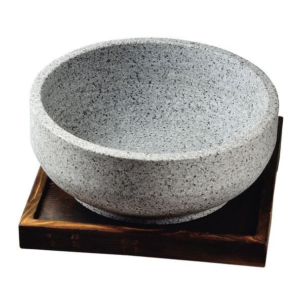 韓国式石焼きビビンバ鍋18cm（置台付） /m