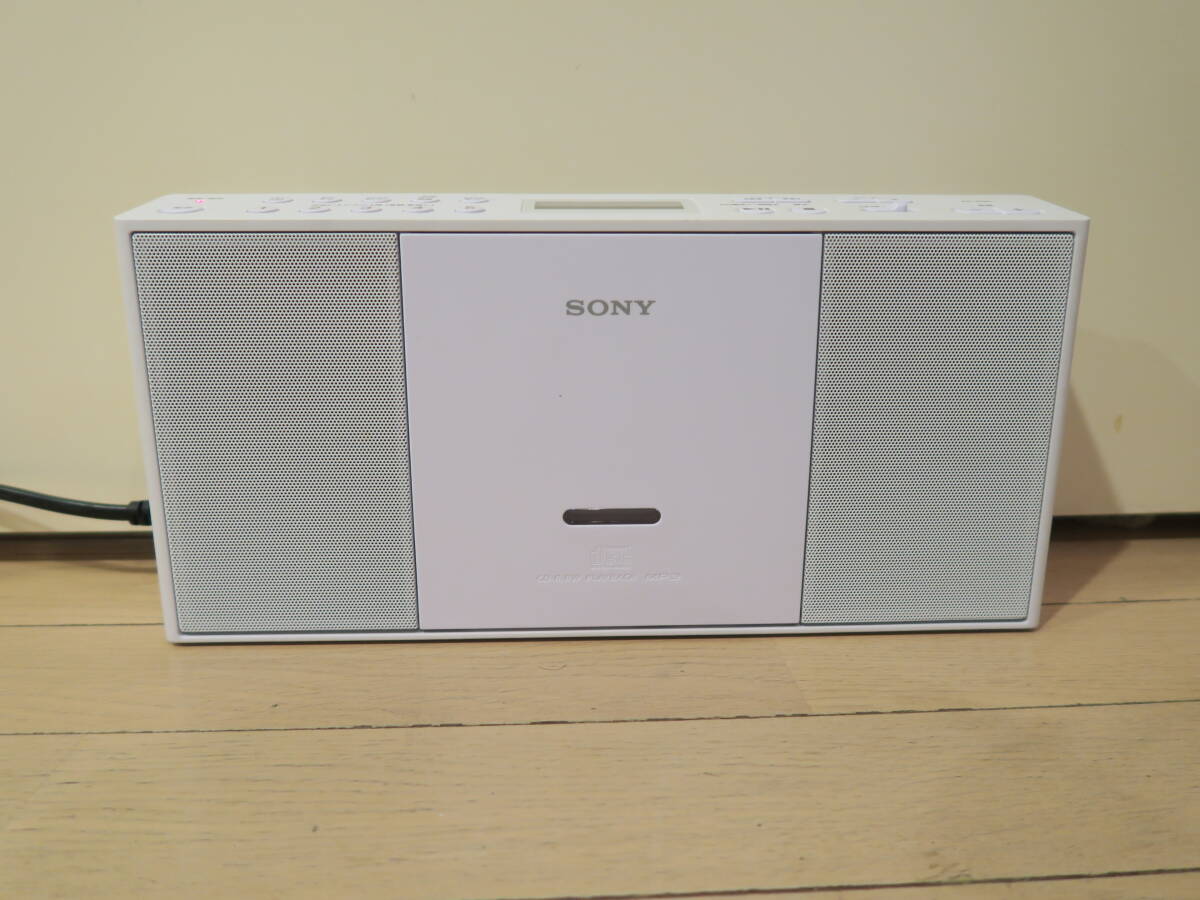 ソニー SONY CDラジオ ZS-E30 : FM/AM/ワイドFM対応 ブラック ZS-E30 B