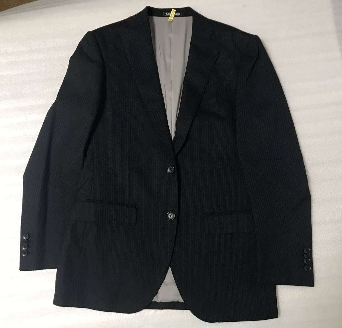 シングルスーツ Y5 92-76-170 身長170 W76 黒ストライプ オール シングルスーツ Y5 92-76-170 身長170 W76 黒ストライプ オール