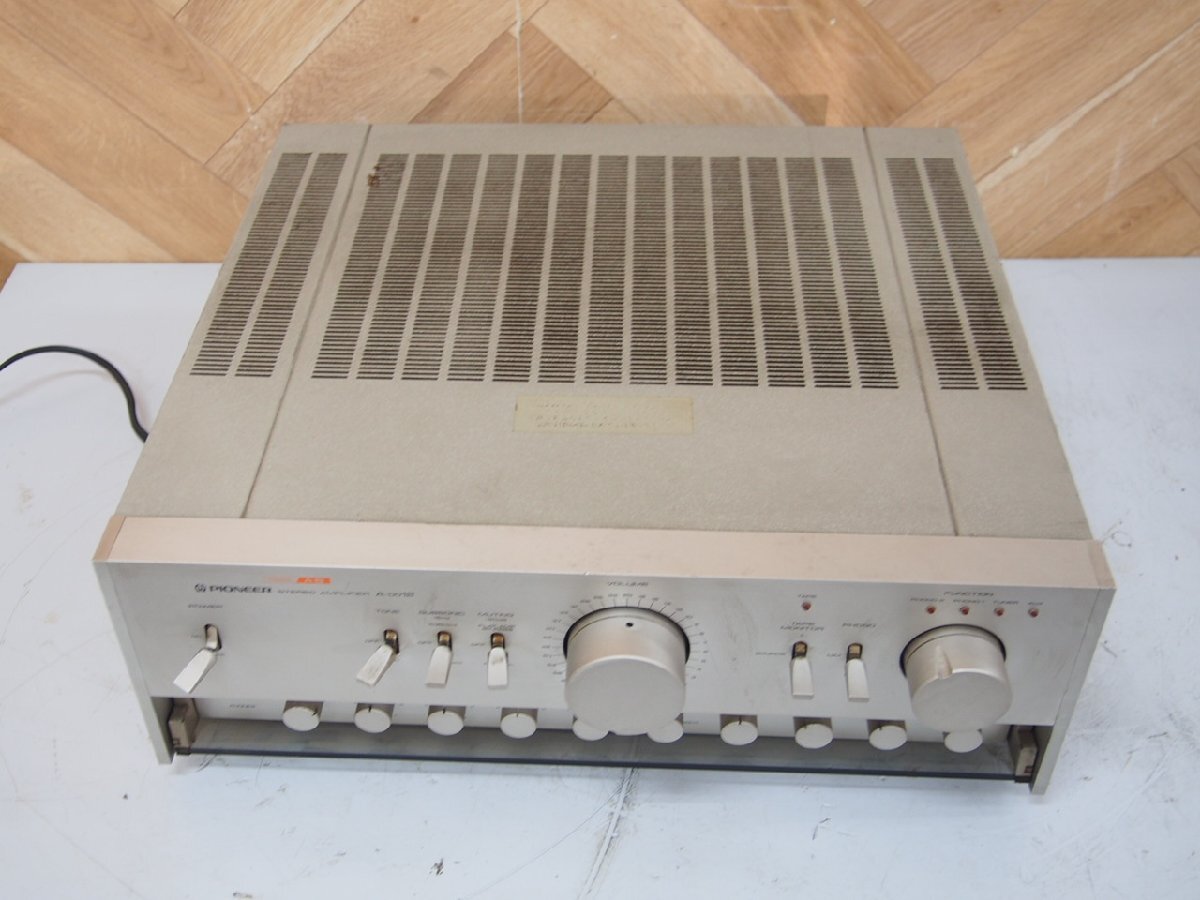 ジャンク Pioneer A-0012 プリメインアンプ Yahoo!オークション - 【2K1126-1】 Pioneer パイオニア STEREO