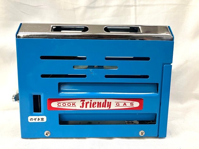 COOK Friendy GAS K215 アウトドアガスコンロ 中古・美品 東京トップ Friendy COOK GAS LPガス用 アウトドア