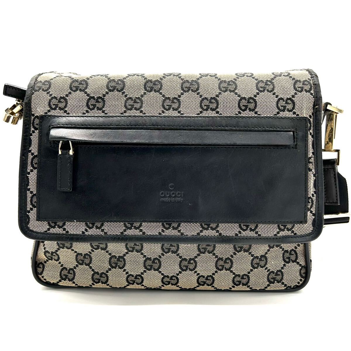美品】GUCCI グッチ ショルダーバッグ クロスボディ 斜め掛け 美品】GUCCI グッチ ショルダーバッグ クロスボディ 斜め掛け