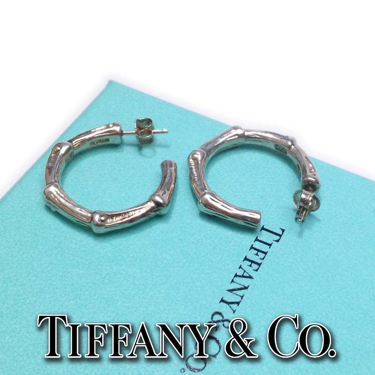 ティファニー Tiffany ピアス バンブー シルバー 925 フープ 片耳 i-img1200x1200-