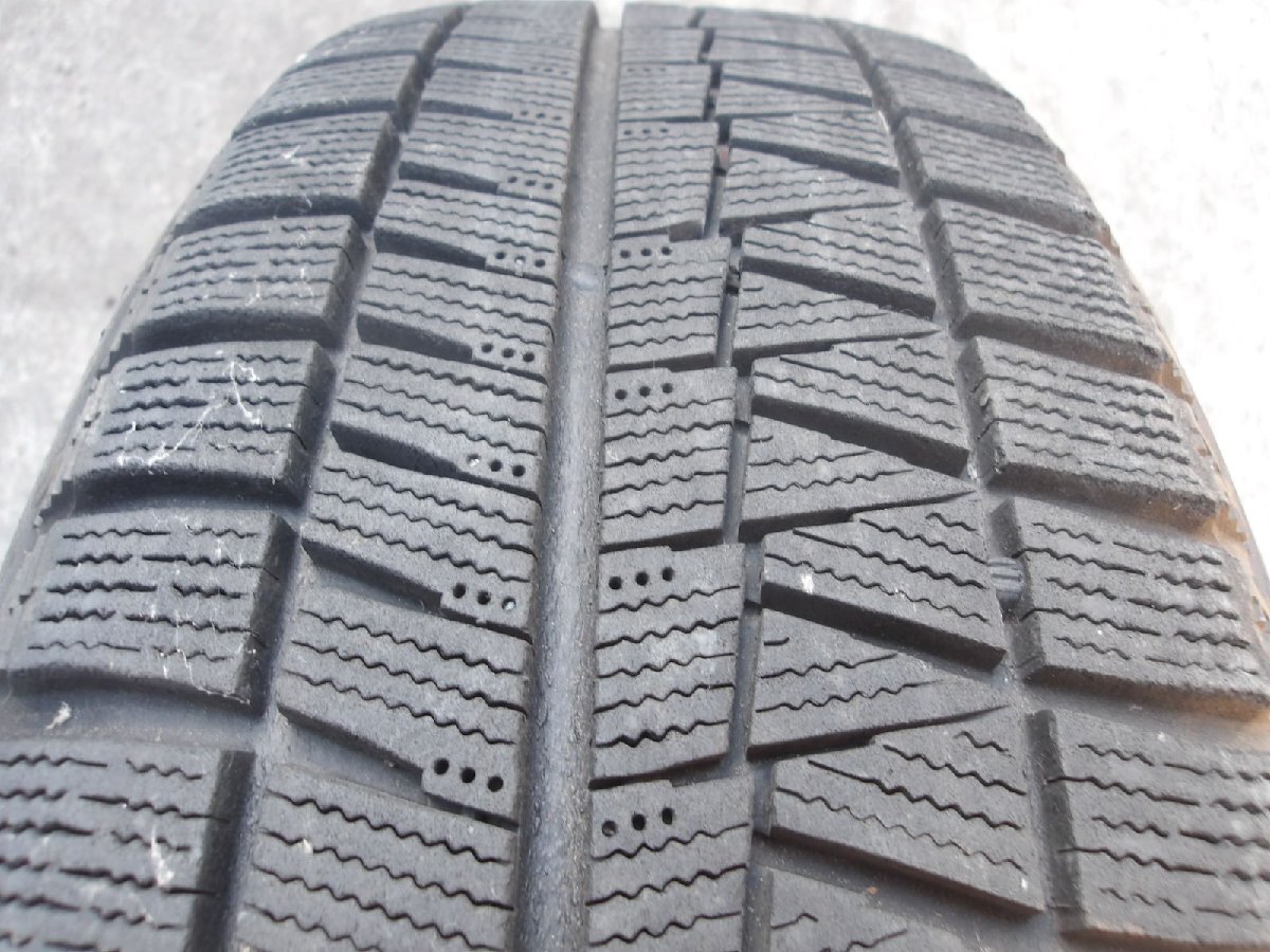M477-ソ2 送料無料 185/60R15 冬4本セット スタッドレス 84Q 185/60-15 185-60-15 ブリヂストン ブリザック REVO GZ 15インチ鉄ホイール