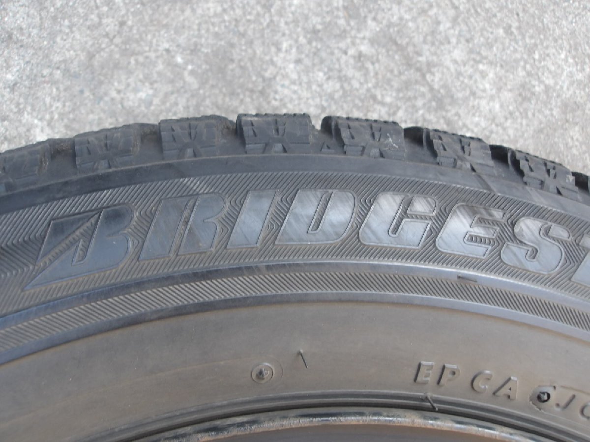 M477-ソ2 送料無料 185/60R15 冬4本セット スタッドレス 84Q 185/60-15 185-60-15 ブリヂストン ブリザック REVO GZ 15インチ鉄ホイール