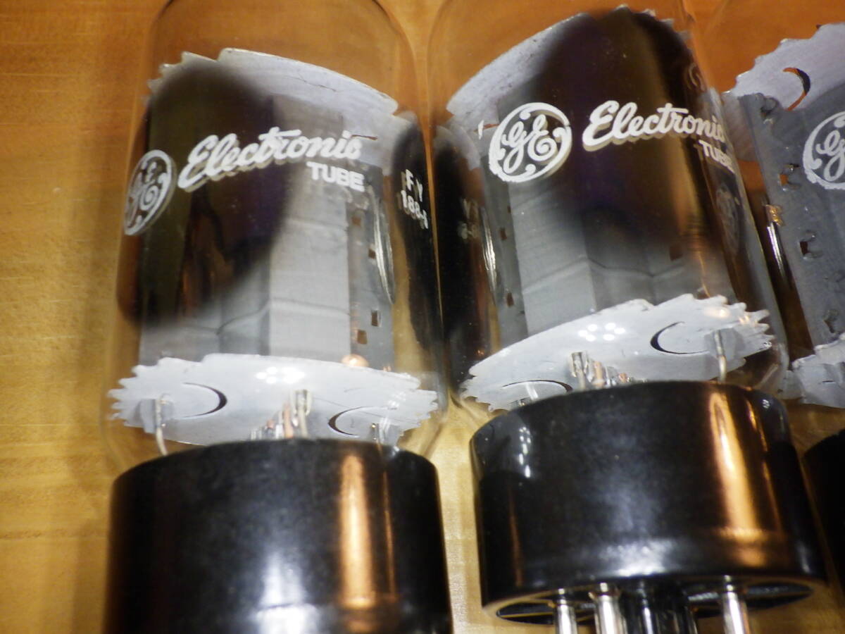 　新品　アメリカ製　GE　６L6GC　４本セット　その５　。_画像3