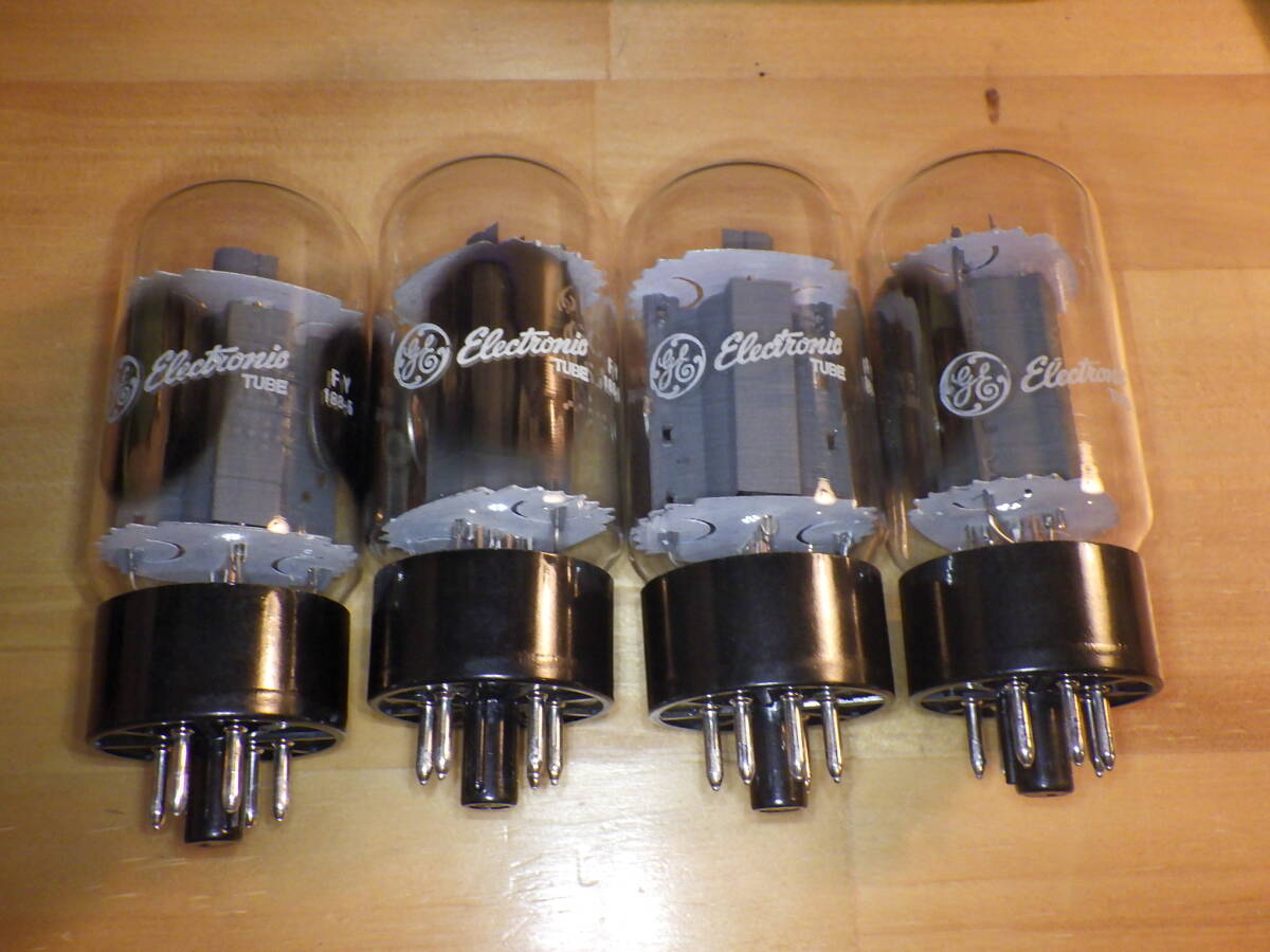 　新品　アメリカ製　GE　６L6GC　４本セット　その５　。_画像1