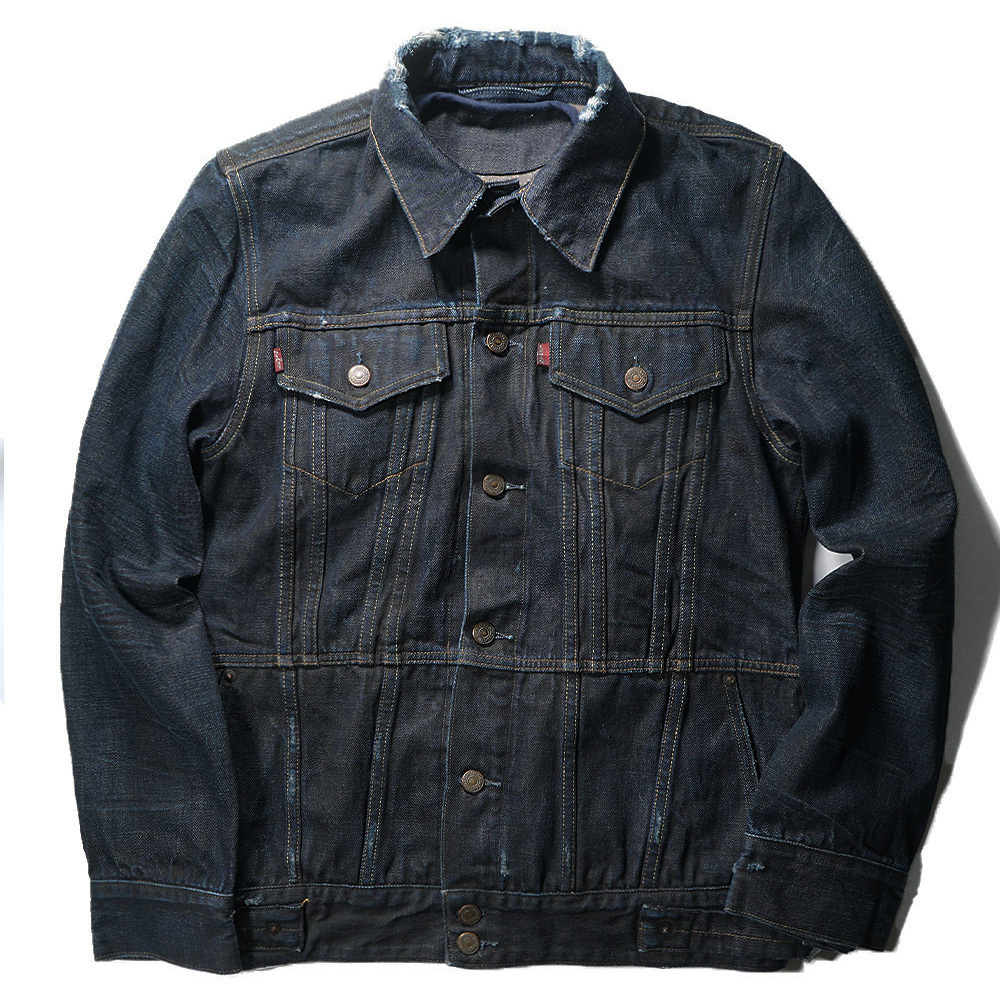Levi's Robert Geller デニムジャケット Levi's x Robert Geller Jacket Mens Large Distressed selvedge