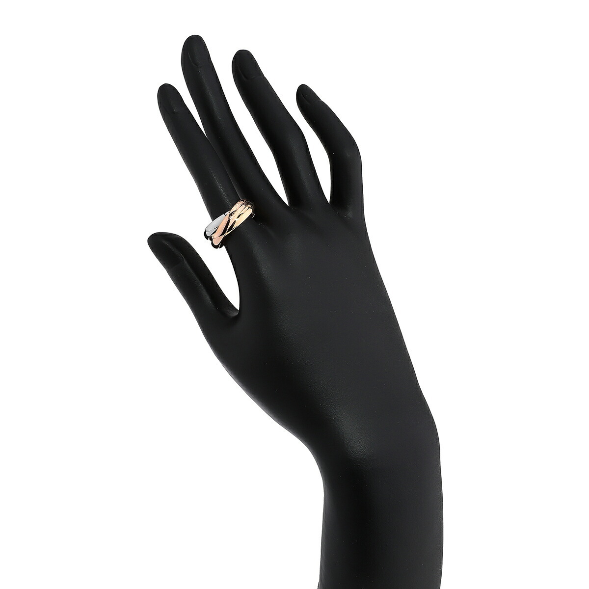 カルティエ トリニティ リング 指輪 K18 13號 Cartier 中古 プレラブド 返品OK