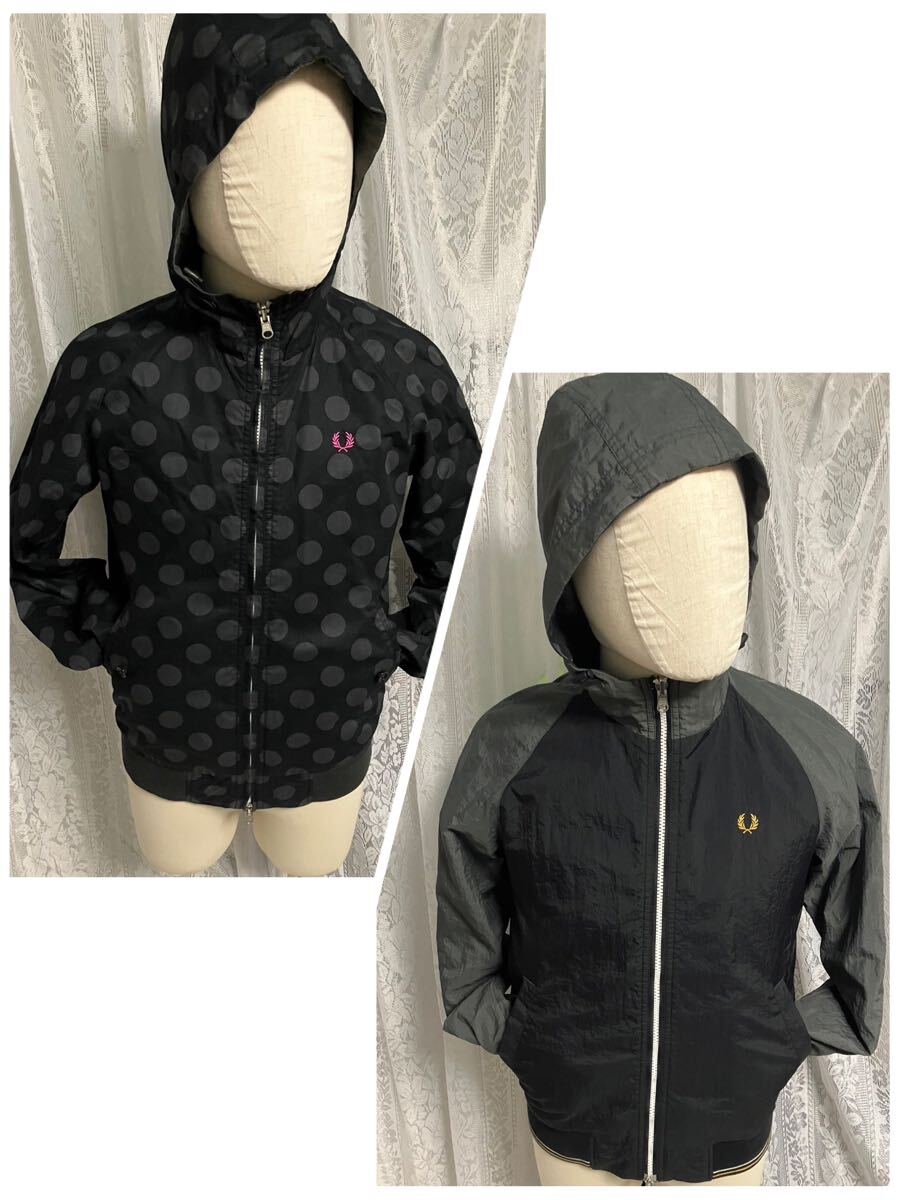 FRED PERRY フレッドペリー リバーシブル ナイロンジャケット FRED PERRY フレッドペリー リバーシブル ナイロンジャケット