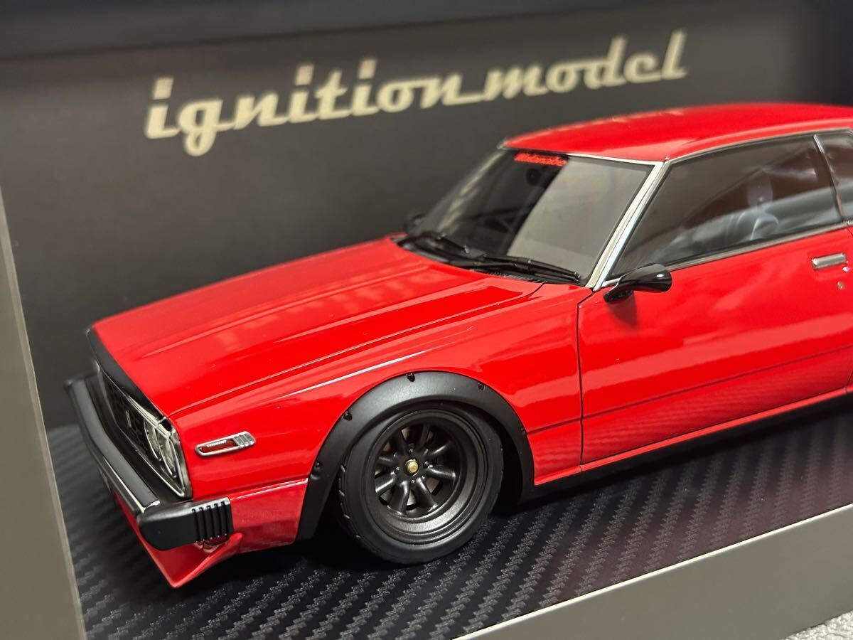 イグニッションモデル1/18日産スカイラインジャパンGT-ES(C210)レッド イグニッションモデル 1/18 Nissan SKYLINE 2000 GT-ES c210 Red