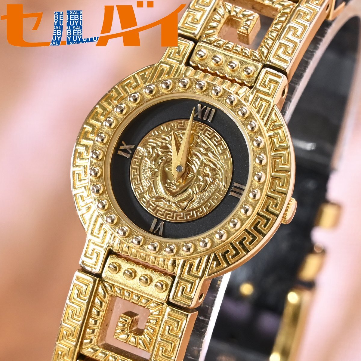 【美品】ジャンニ ヴェルサーチ メデューサ装飾 スクエアトゥ Yahoo!オークション - 本物 美品 ジャンニ・ヴェルサーチ