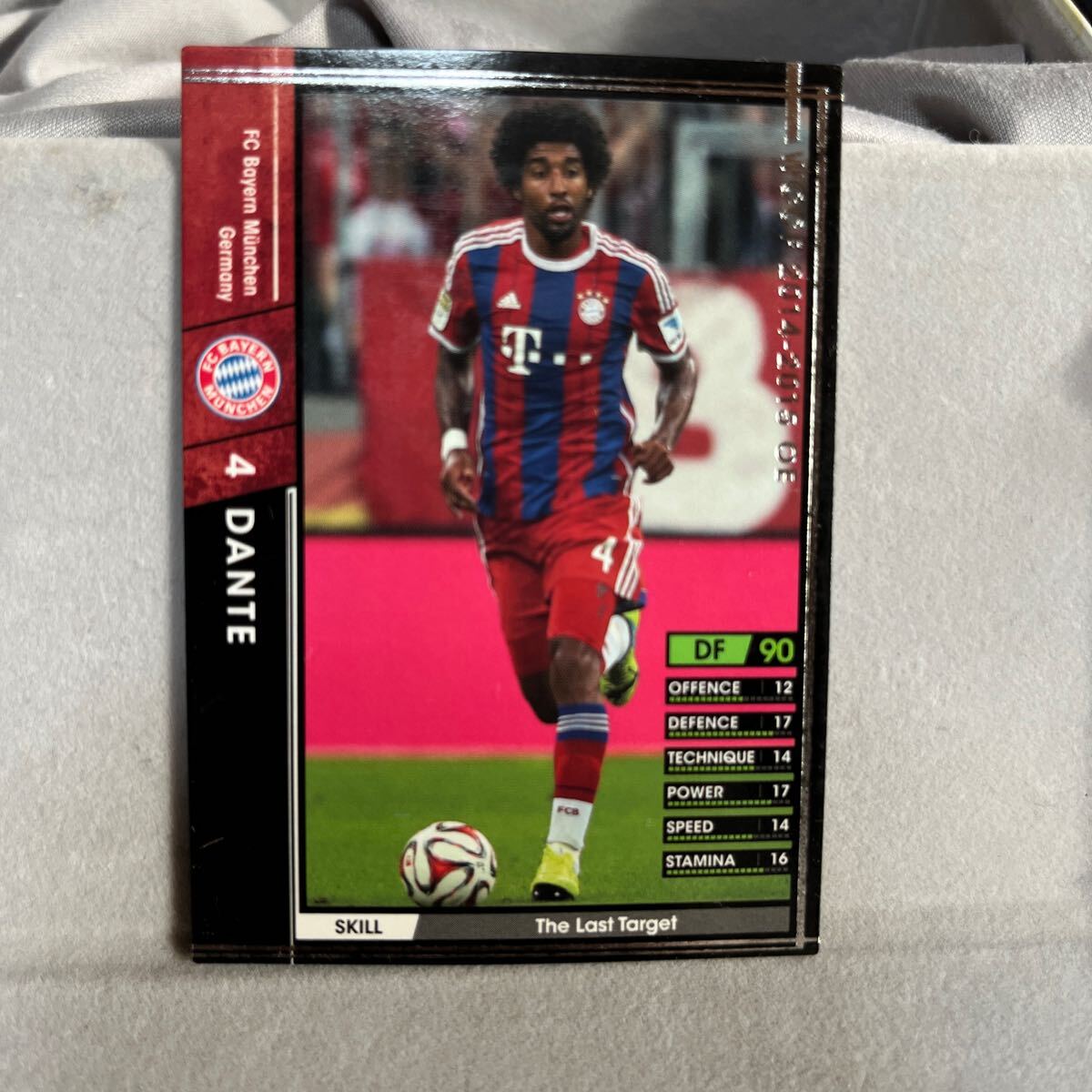 WCCF 14-15OE A055 ダンテ footista Panini