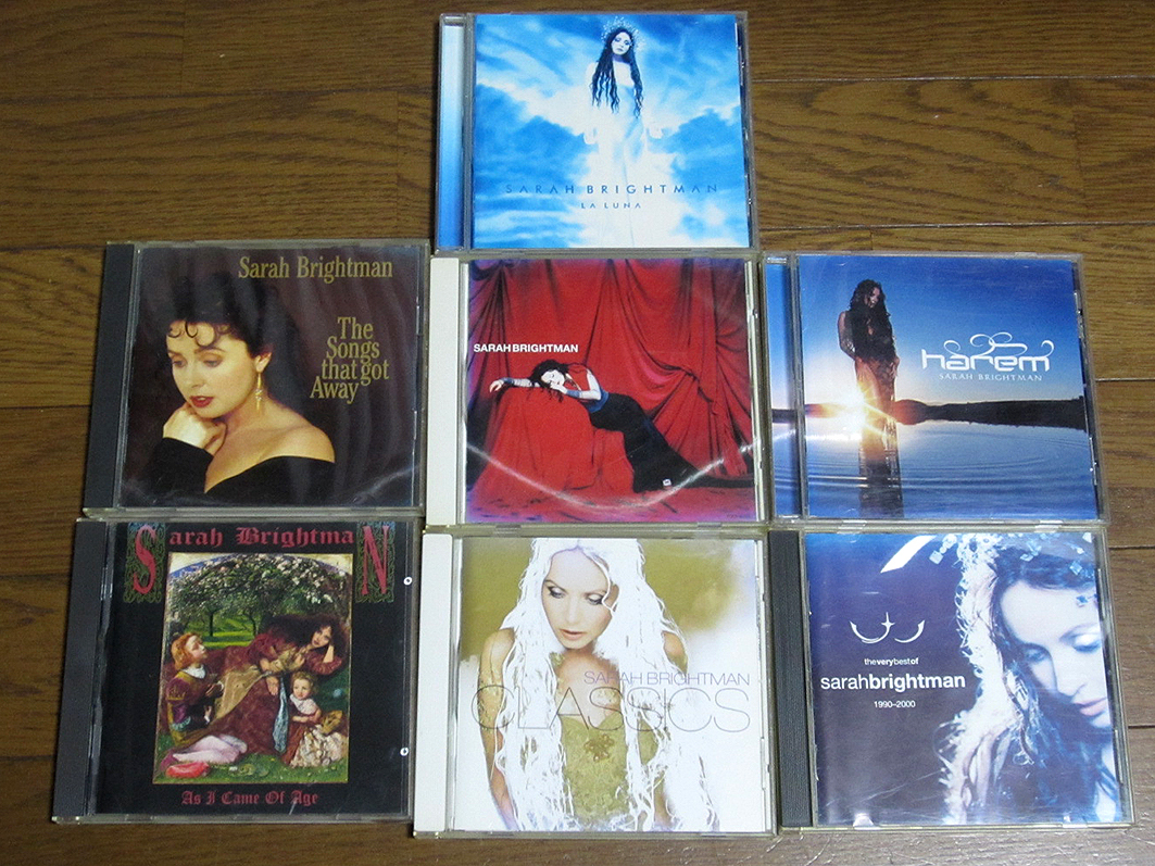 ☆Sarah Brightman サラ・ブライトマン CD7枚セット　動作確認済