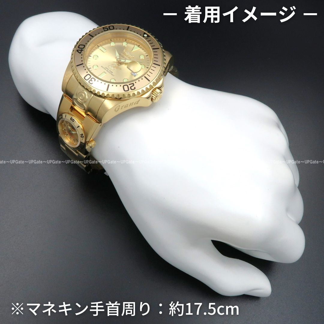 自動巻＆クォーツ オールゴールド INVICTA Pro Diver 45817