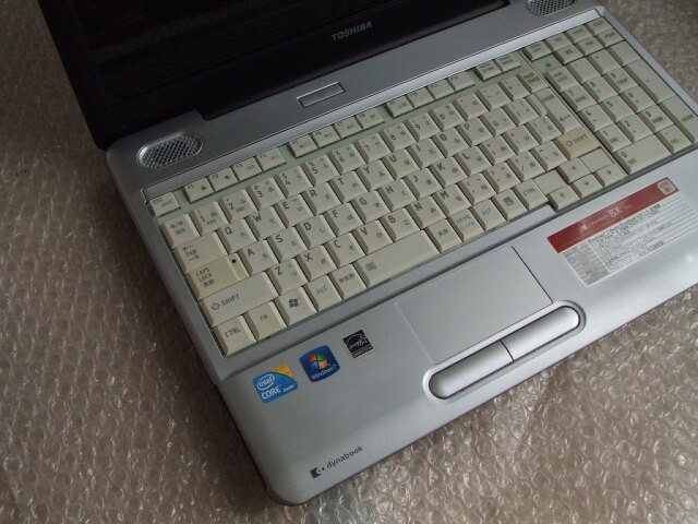 東芝 dynabook BX-51L Core i3 HDD 320GB RAM 4GB Win10認(rèn)証済み 小難あり ジャンク