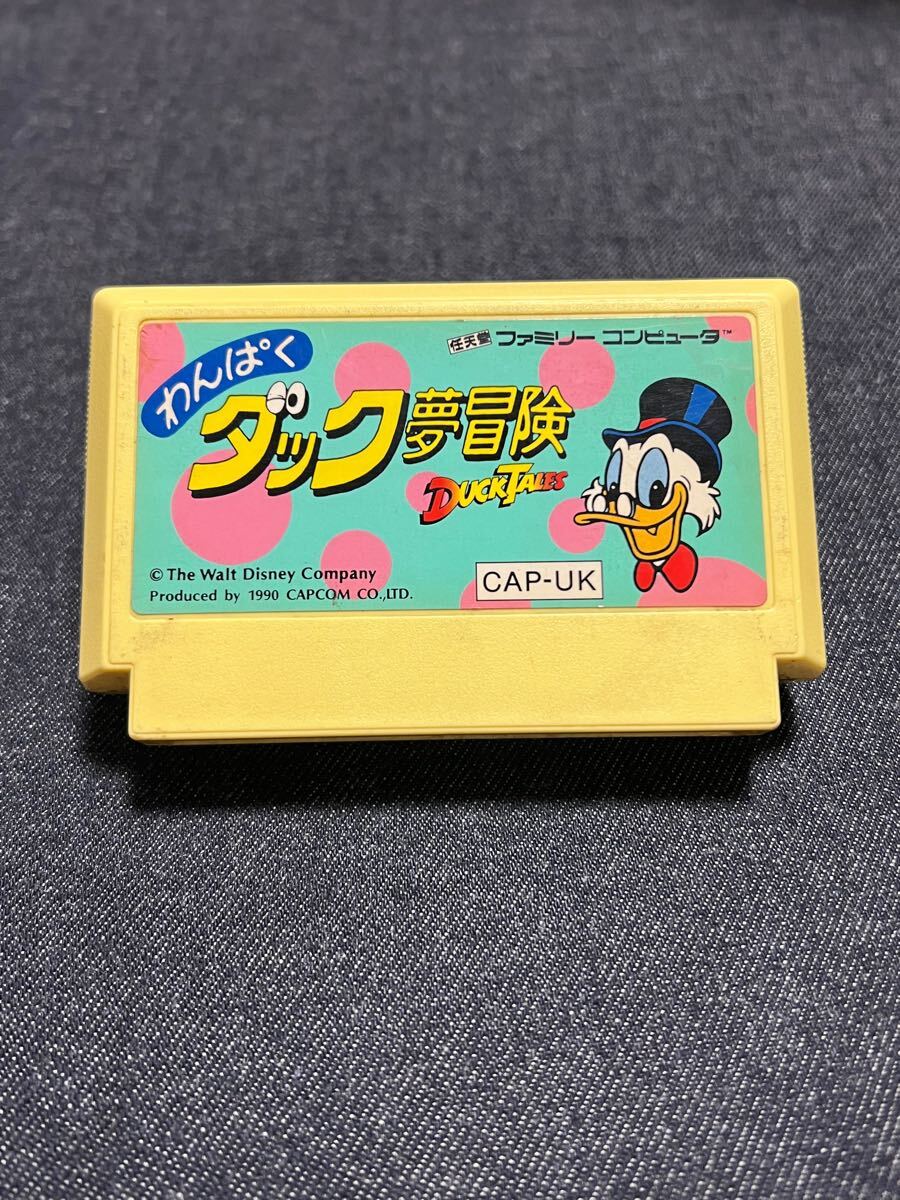 送料無料♪ 1342 激レア♪ わんぱくダック夢冒険 DUCKTALES ファミコン ファミコンソフト FC 同梱可能
