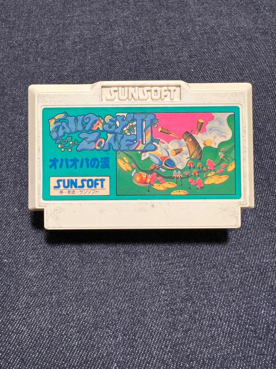 送料無料♪ 1441 ファンタジーゾーン2 FANTASYZONEⅡ オパオパの涙 ファミコン ファミコンソフト FC 同梱可能