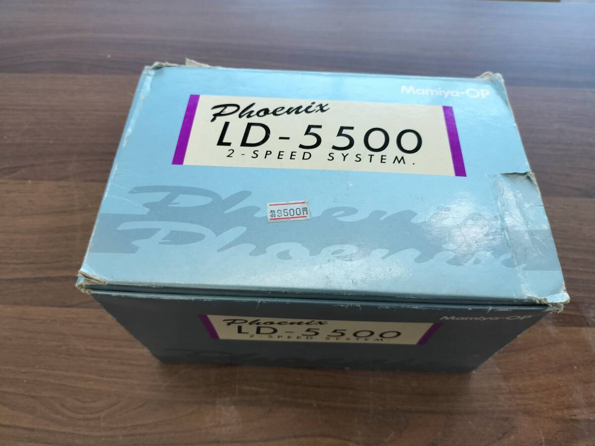 マミヤ フェニックス LD-5500 右巻 船用 リール マニアOP | Mamiya Phoenix LD-5500 ベイトリール 釣り 船リール ベイトデジタルカウンター