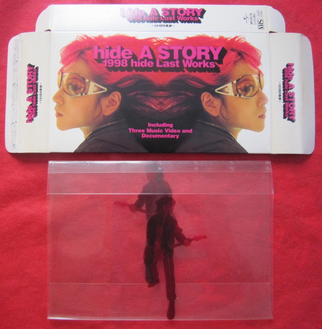 ■hide　ミュージック?ビデオ　カバージャケット?ライナーツ?コマーシャルチラシのみ　當(dāng)時(shí)物