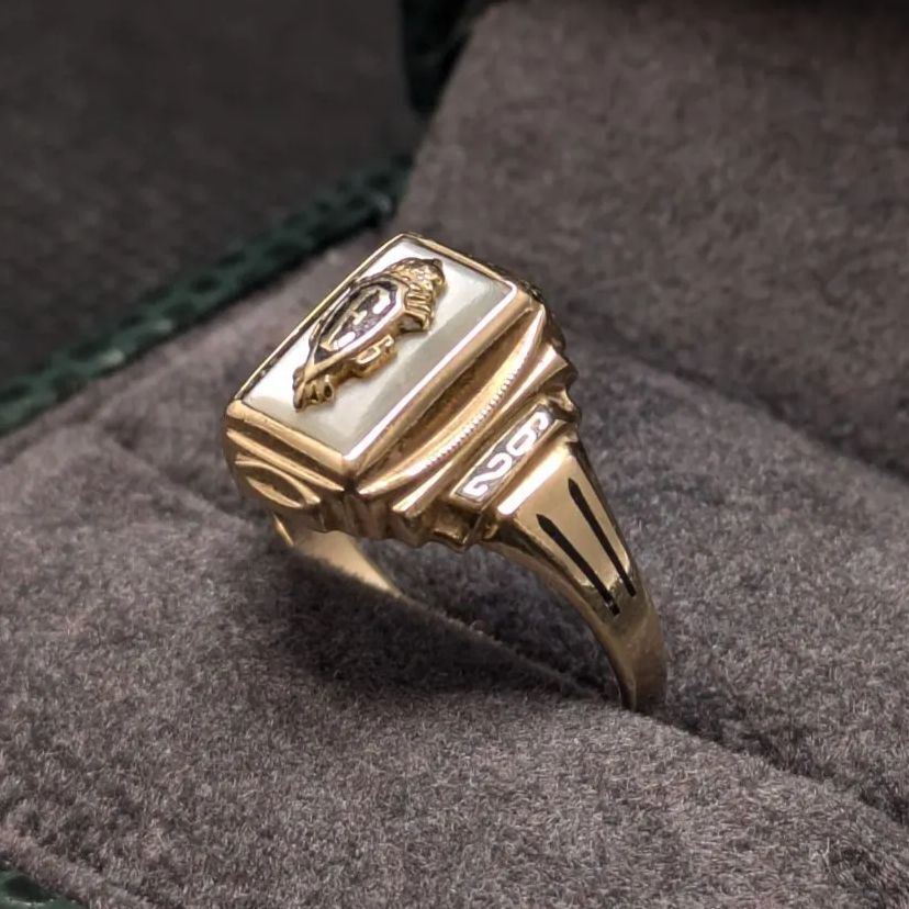 1948】U.S. VINTAGE HERFF JONES ハーフジョンズ Bob Jones 1948】U.S. VINTAGE HERFF JONES ハーフジョンズ Bob Jones