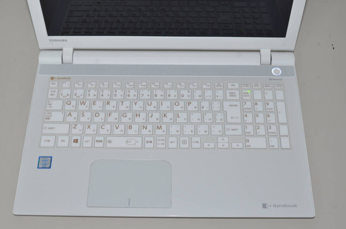 中古良品ノートパソコン 東芝 T75/VW Windows11+office 爆速SSD512GB core i7-6500U/メモリ8GB/15.6インチ/無線/webカメラ/ブルーレイ搭載