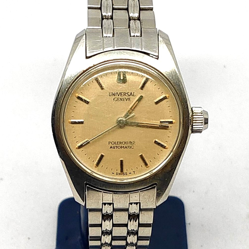 1円～□稼働品□ Universal Geneve POLEROUTER ユニバーサル 