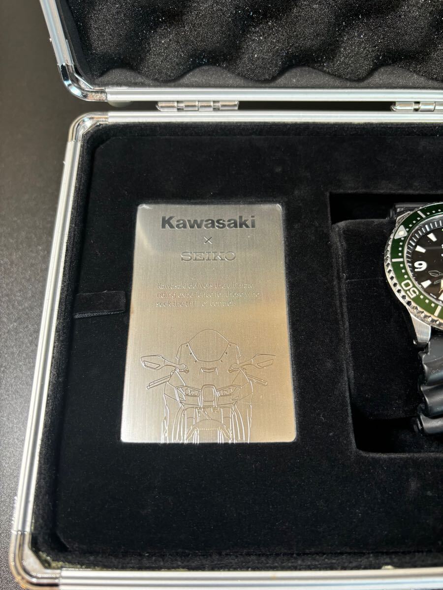 SEIKO × Kawasaki ZX-10R 腕時計 998本限定 アナログ(クォーツ式) SEIKO × Kawasaki ZX-10R 腕時計 998本限定 アナログ(クォーツ式)