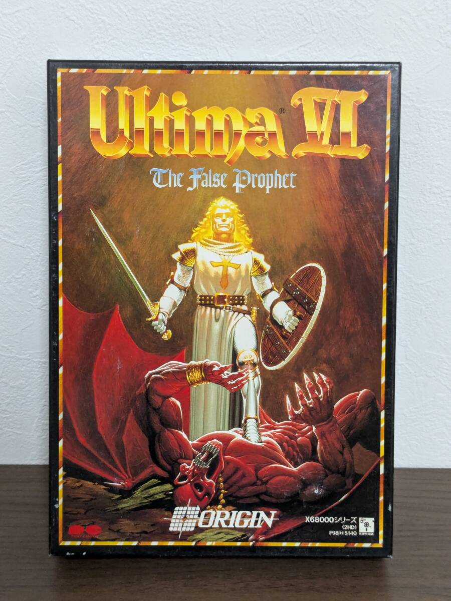 X68000 / ウルティマ6 ~偽りの預言者~ / 超希少(中古品 X68000 / ウルティマ6 ~偽りの預言者~ / 超希少(中古品