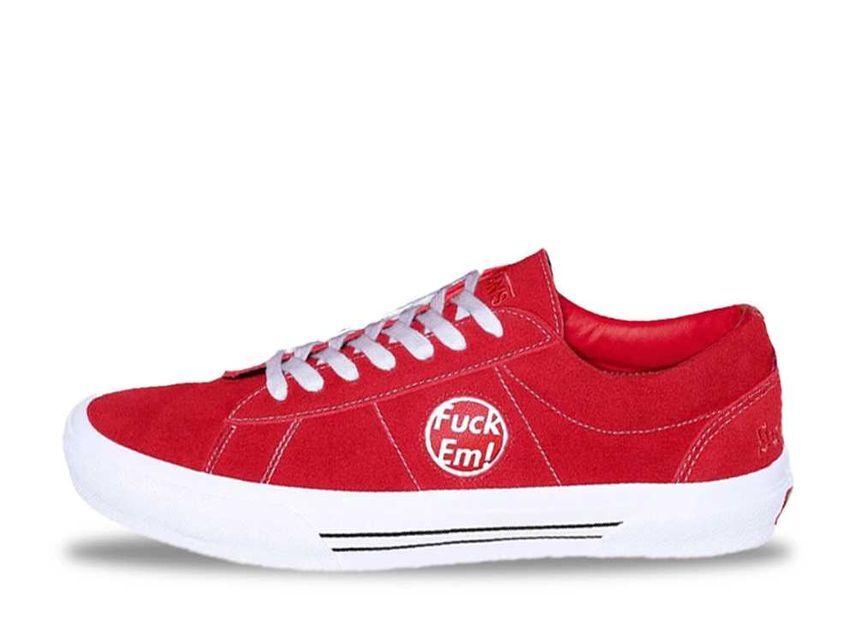 Supreme Vans Sid &quot;Red&quot; 26cm SUP-VANS-24SS-SID-RED