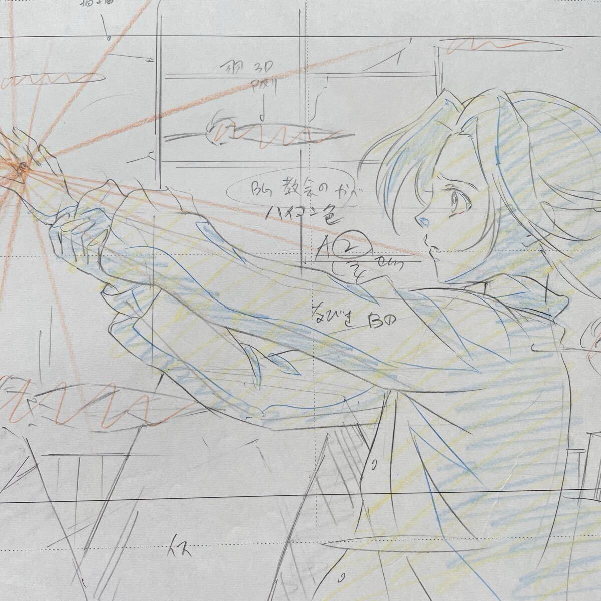 ■【ローゼンメイデン Rozen Maiden 柿崎めぐ Megu Kakizaki】原画 動画 セル画 14枚セット anime genga douga cel アニメ(F16)