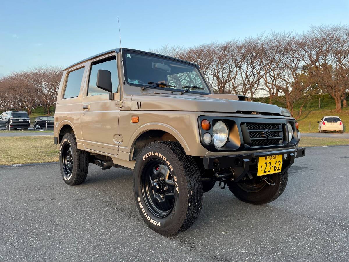 ジムニーJA22W★ リビルトエンジン載せ替え完了★全塗装　★車検令和８年１１月 ★機関良好